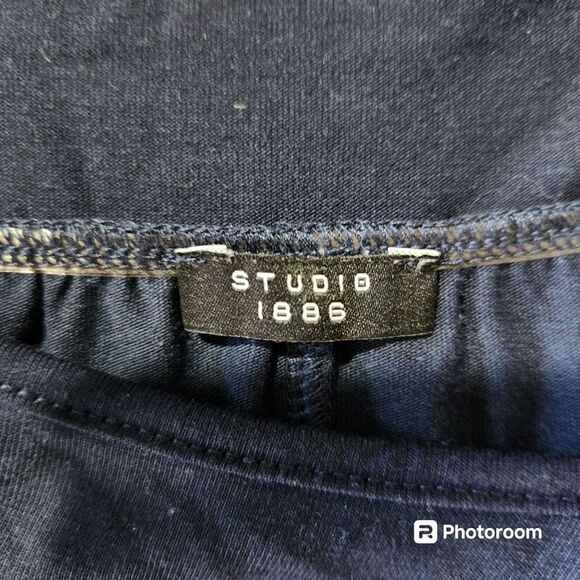 Studio 1886 Classic T Shirt Wmns SZ 1X Capsule Normcore Open Weave Back Everyday - Picture 4 of 5